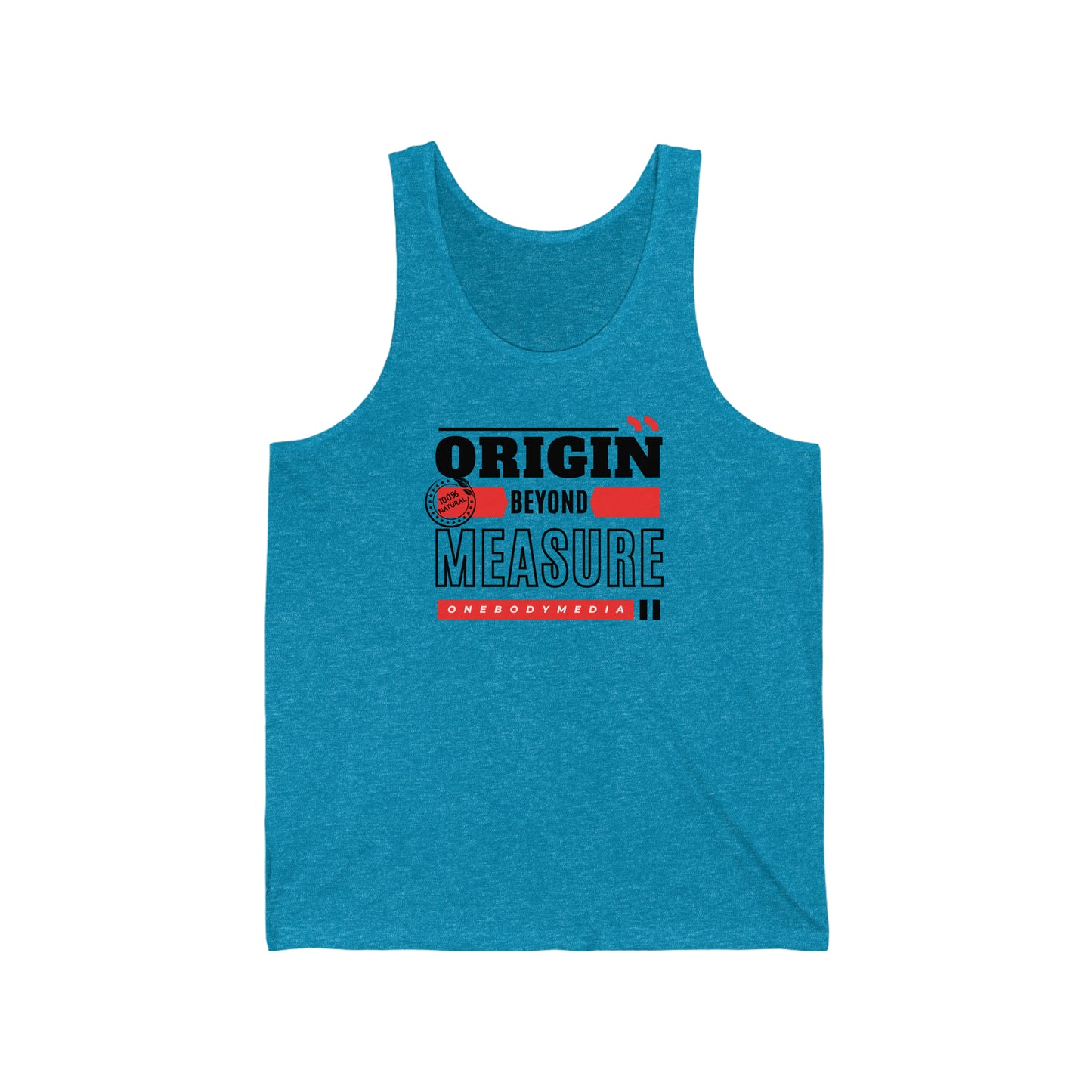 OBM ORIGINxBEYONDxMEASURE Unisex Jersey Tank