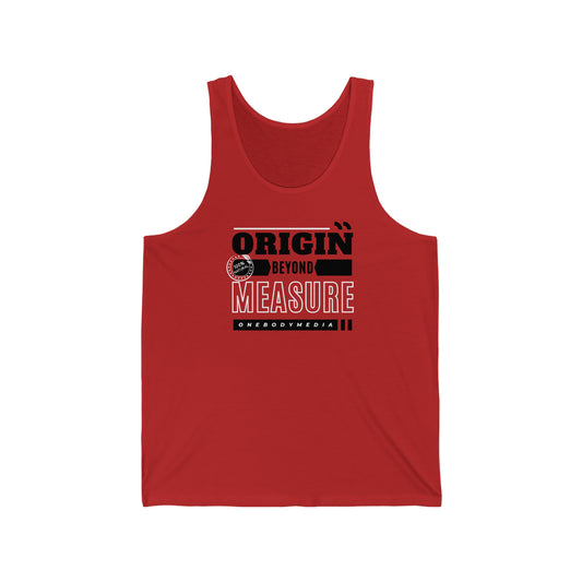 OBM ORIGINxBEYONDxMEASURE Unisex Jersey Tank